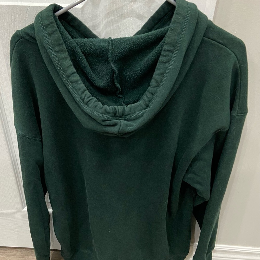 American Eagle Outfitters Forest Green Women's Hoodie - Picture 3 of 4